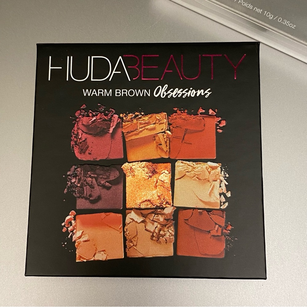 Huda Beauty Warm Brown Obsessions Eyeshadow Palette